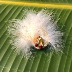 🛼Hair Fascinator Ruby Slippers Wizard of Oz Style